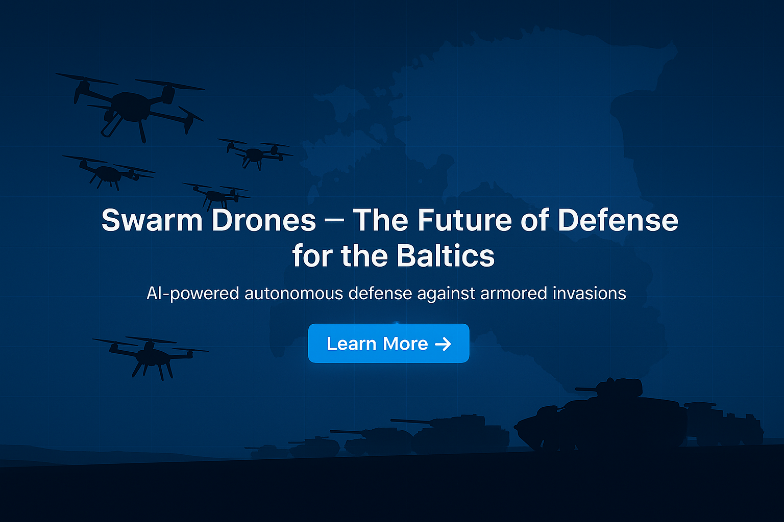 Swarm Drones — The Future of Defense for the Baltics